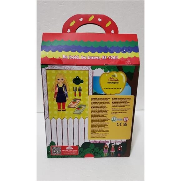 Schylling Lottie Garden Time Olivia Doll NIB 2022 Gardening Theme Play Doll Kids - Picture 4 of 6